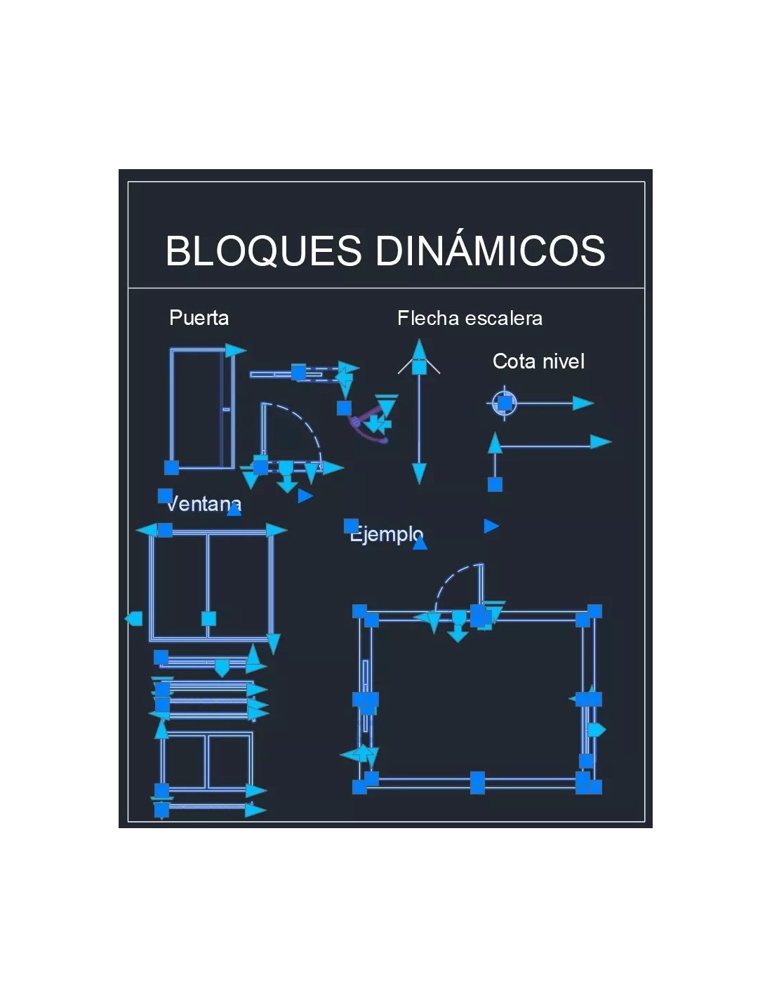 Bloques Dinámicos para AutoCAD