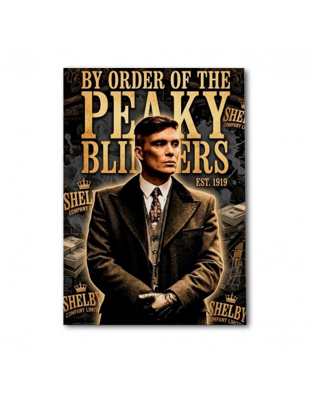 Cuadro By Order of the Peaky Blinders 35 x 50 cm | Decoración premium