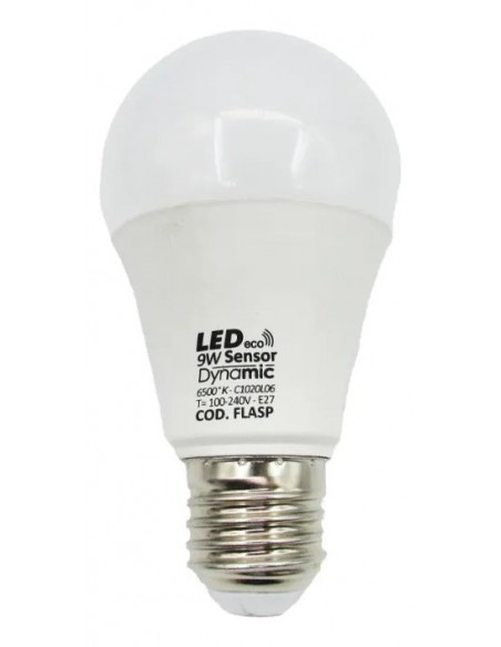 Bombillo LED 9W con Sensor de Movimiento E27 Lumek