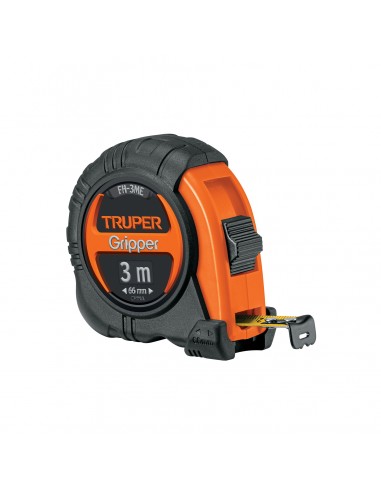 Flexómetro Truper Gripper 3 m Contra Impactos