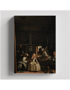 Cuadro Las Meninas - Diego Velázquez 61x71cm Canvas