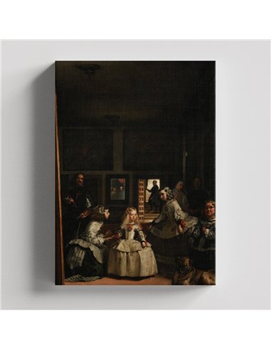 Cuadro Las Meninas - Diego Velázquez 61x71cm Canvas