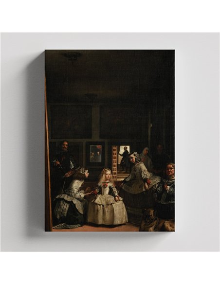 Cuadro Las Meninas - Diego Velázquez 61x71cm Canvas