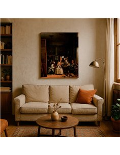 Cuadro Las Meninas - Diego Velázquez 61x71cm Canvas 2