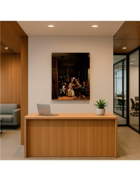 Cuadro Las Meninas - Diego Velázquez 61x71cm Canvas