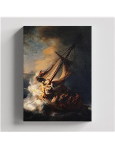 Cuadro The Storm on the Sea of Galilee - Rembrandt 50x70cm 