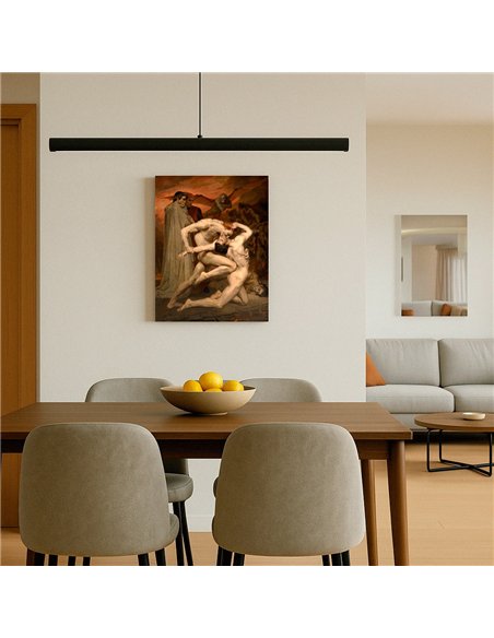 Cuadro Dante and Virgil in Hell - W. A. Bouguereau 62x50cm 