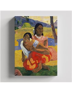 Cuadro When Will You Marry - Paul Gauguin 66x50cm Canvas