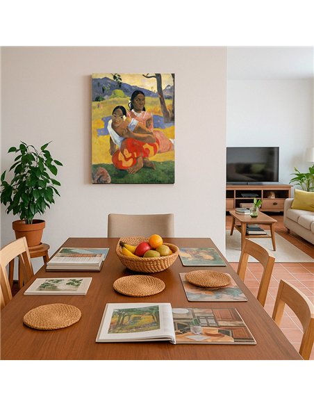 Cuadro When Will You Marry - Paul Gauguin 66x50cm Canvas