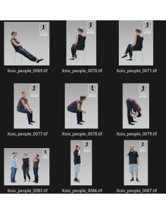 Siluetas humanas para renders 2