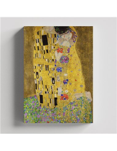 Cuadro The Kiss - Gustav Klimt 50x50cm Canvas