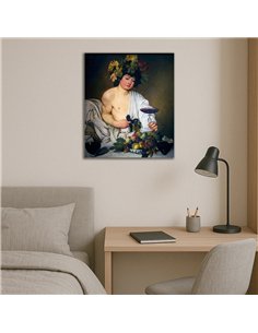 Cuadro Bacchus - Caravaggio 58x50cm Canvas 2