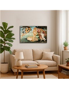 Cuadro The Birth of Venus - Sandro Botticelli 80x50cm Canvas 2