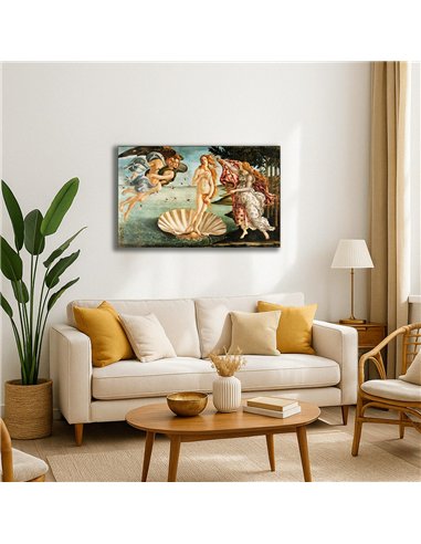 Cuadro The Birth of Venus - Sandro Botticelli 80x50cm Canvas