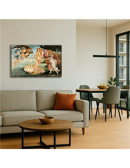 Cuadro The Birth of Venus - Sandro Botticelli 80x50cm Canvas