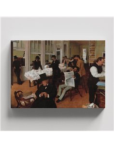 Cuadro A Cotton Office In New Orleans - Edgar Degas 63x50cm 