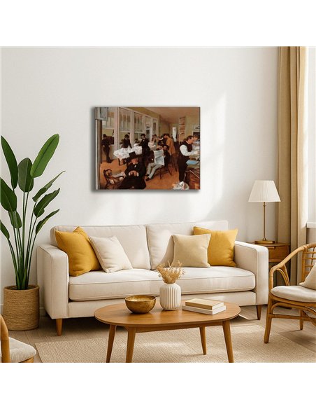 Cuadro A Cotton Office In New Orleans - Edgar Degas 63x50cm 