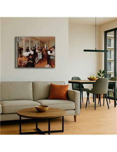 Cuadro A Cotton Office In New Orleans - Edgar Degas 63x50cm 