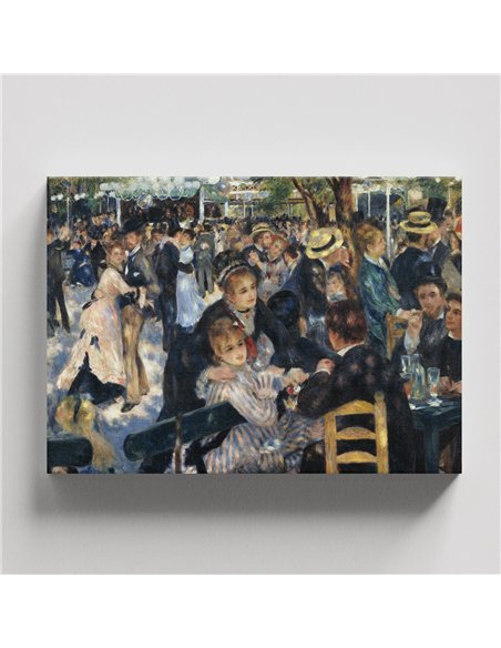 Cuadro Bal du moulin de la Galette - Renoir 67x50cm Canvas