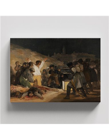 Cuadro The Third of May 1808 - Francisco Goya 64x50cm Canvas