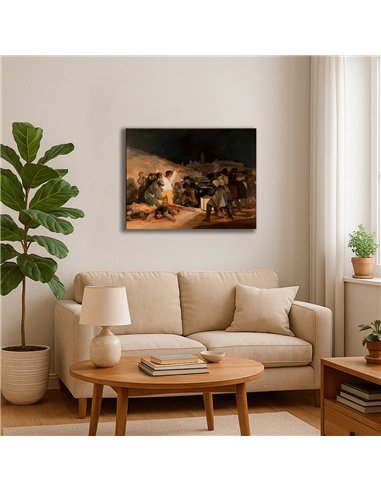 Cuadro The Third of May 1808 - Francisco Goya 64x50cm Canvas