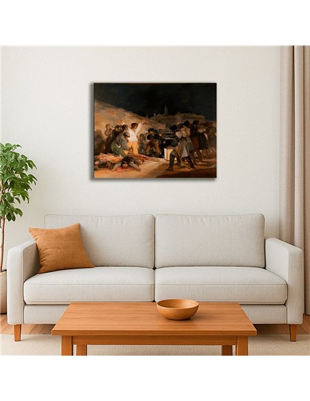 Cuadro The Third of May 1808 - Francisco Goya 64x50cm Canvas