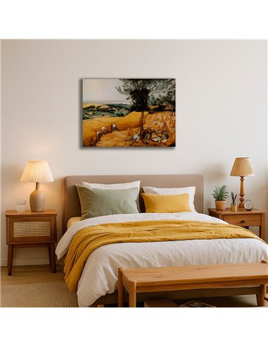 Cuadro The Harvesters - Pieter Bruegel 68x50cm Canvas