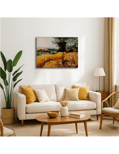 Cuadro The Harvesters - Pieter Bruegel 68x50cm Canvas