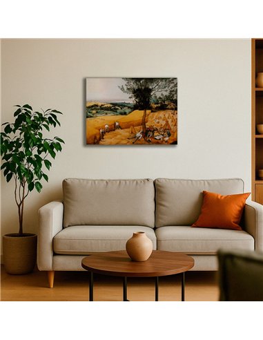 Cuadro The Harvesters - Pieter Bruegel 68x50cm Canvas