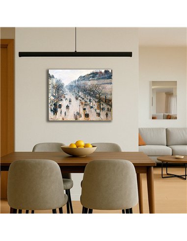 Cuadro Boulevard Montmartre Camille Pissarro 62x50cm Canvas