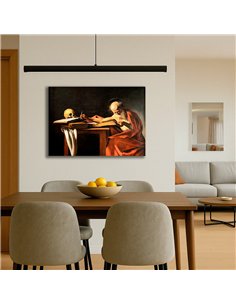 Cuadro Saint Jerome Writing - Caravaggio 69x50cm Canvas 2