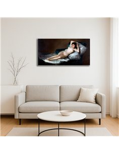 Cuadro The Naked Maja - Francisco Goya 98x50cm Canvas 2