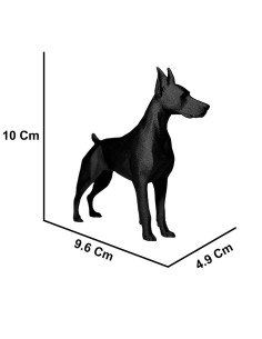 Doberman escultura en impresión 3D 2