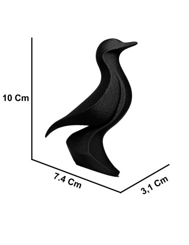 Pajaro escultura en impresión 3D