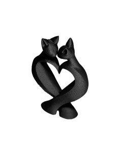 Gatos escultura en impresión 3D