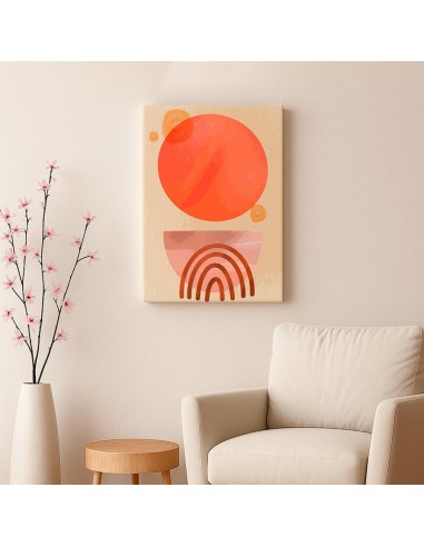 Cuadro Abstracto Bonito 35x50cm Lienzografía Diseño 0304