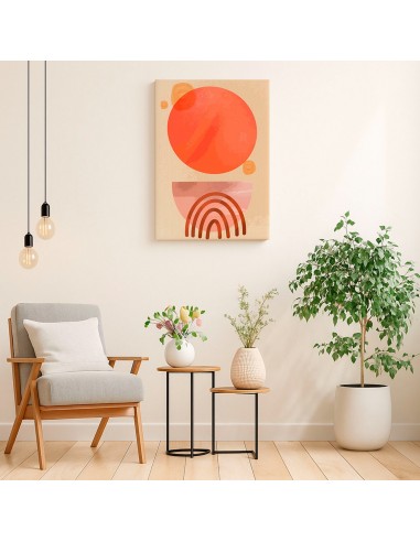 Cuadro Abstracto Bonito 35x50cm Lienzografía Diseño 0304