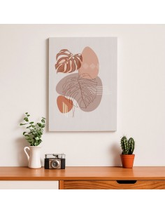 Cuadro Abstracto Bonito 35x50cm Lienzografía Diseño 0305 2