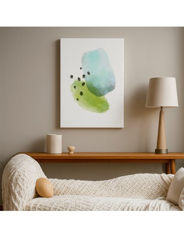 Cuadro Abstracto Bonito 35x50cm Lienzografía Diseño 0308