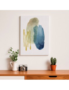 Cuadro Abstracto Bonito 35x50cm Lienzografía Diseño 0310 2