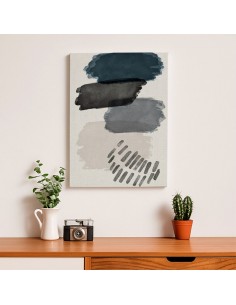 Cuadro Abstracto Bonito 35x50cm Lienzografía Diseño 0311 2