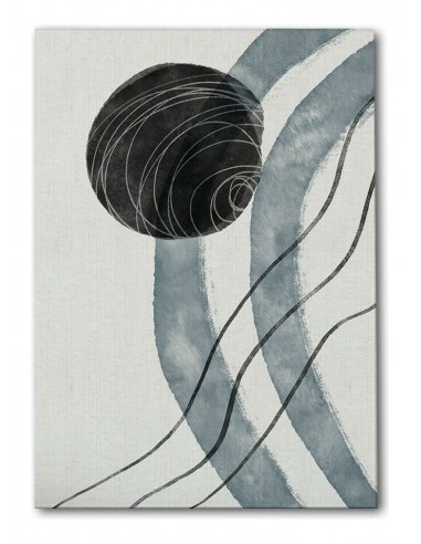 Cuadro Abstracto Bonito 35x50cm Lienzografía Diseño 0312