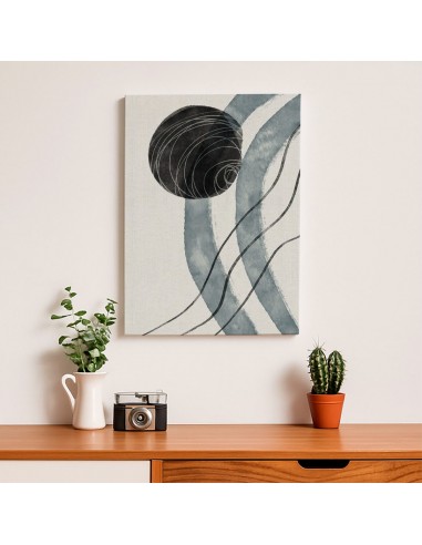 Cuadro Abstracto Bonito 35x50cm Lienzografía Diseño 0312