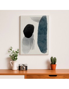 Cuadro Abstracto Bonito 35x50cm Lienzografía Diseño 0313 2