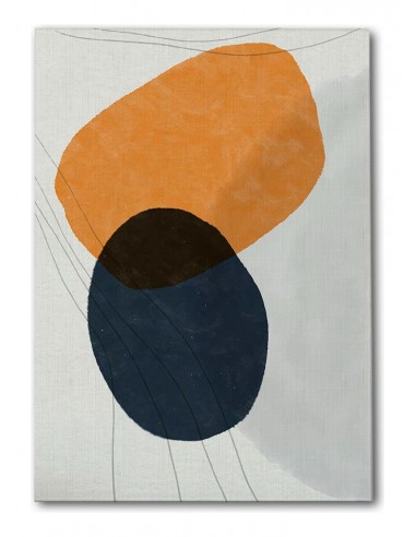 Cuadro Abstracto Bonito 35x50cm Lienzografía Diseño 0315