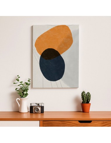 Cuadro Abstracto Bonito 35x50cm Lienzografía Diseño 0315