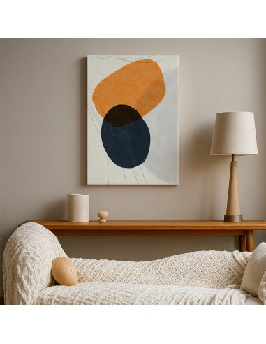 Cuadro Abstracto Bonito 35x50cm Lienzografía Diseño 0315