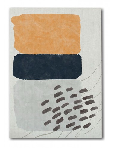 Cuadro Abstracto Bonito 35x50cm Lienzografía Diseño 0316