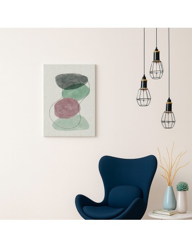 Cuadro Abstracto Bonito 35x50cm Lienzografía Diseño 0319