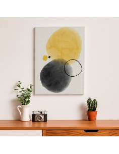 Cuadro Abstracto Bonito 35x50cm Lienzografía Diseño 0329 2